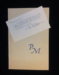 PETER MATTHIESSEN A BIBLIOGRAPHY 1951 - 1970 with TNS by Matthiessen laid-in