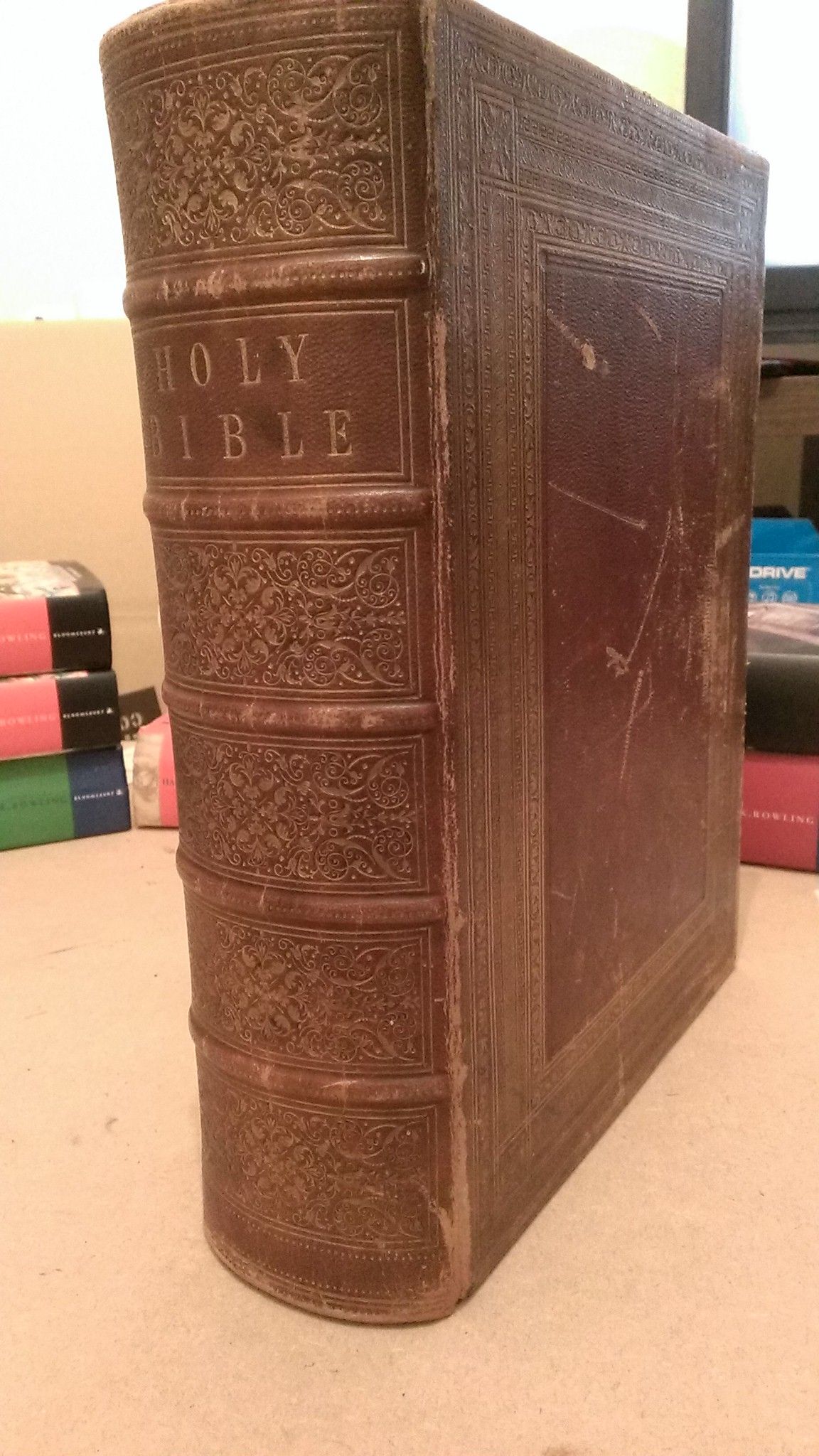 THE HOLY BIBLE by CASSELL,PETTER AND GALPIN 1840