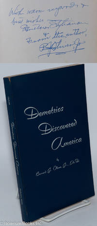 cover of Demetrios Discovered America: Life and work of Dr. Demetrios Stylianou, a pioneer in care and treatment of the mentally retarded