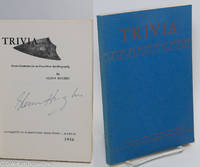 cover of Trivia; poetic footonotes for an Unwritten Autobiography