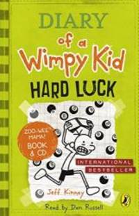 image of Diary of a Wimpy Kid: Hard Luck book & CD