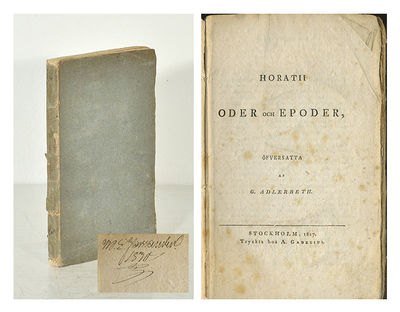 Horatii oder och epoder, öfversatta af G.…