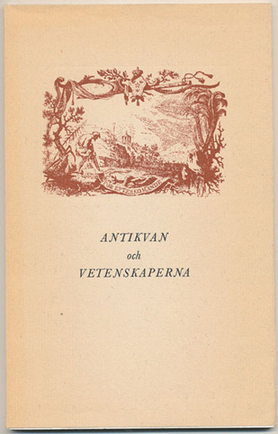 Antikvan och vetenskaperna. Svensk typografi…