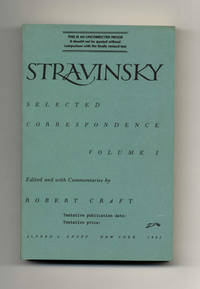 cover of Stravinsky: Selected Correspondence, Volume I - Uncorrected Proof