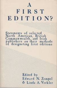 A First Edition?