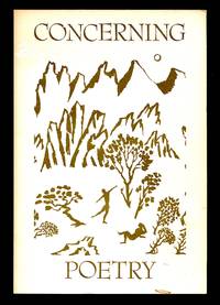 image of Concerning Poetry Volume 14, Number 1