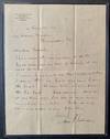A I-Pg. Louis Sullivan Autograph Letter Signed