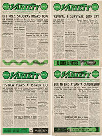 image of Daily Variety (Collection of twelve original entertainment magazines, for 1962)