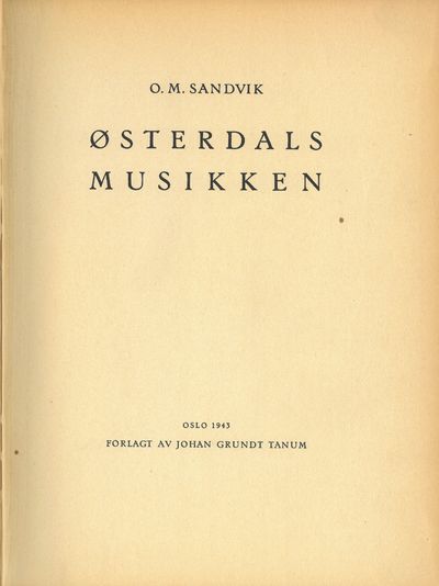 Østerdalsmusikken.