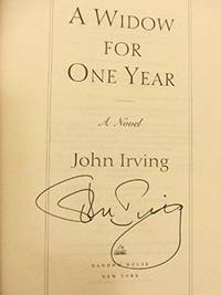 image of A Widow for One Year: A Novel (SIGNED)