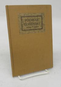 image of Poems of Yesterday
