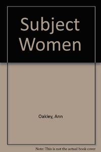 cover of Subject Women