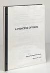 A Princess of Mars Screenplay January 13, 1992