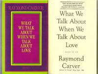 collectible copy of What We Talk About When We Talk About Love