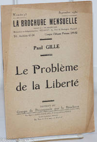 image of Le Problème de la Liberté