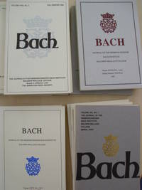 Bach: The Journal of the Riemenschneider Bach Institute. Konvolut von 24 Ausgaben.