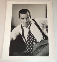 image of A STRONGLY EVOCATIVE ORIGINAL PHOTOGRAPH OF THE LEGENDARY BROADCAST JOURNALIST EDWARD R. MURROW.