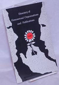 image of Directory of Homosexual Organizations and Publications, 1981-1982 edition