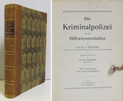 Die Kriminalpolizei und ihre Hilfswissenschaften.