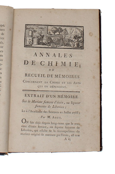 Mémoire Sur la Combustion du Fer. (Etc. etc. etc.). - [THE LAVOISIERIAN REVOLUTION IN CHEMISTRY] (photo 3)