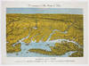 Panorama of the Seat of War. Birds Eye View Of Virginia, Maryland Delaware And The District Of Columbia
