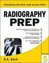 Radiography Prep : Program Review and Examination Preparation
