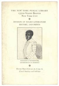 [Promotional pamphlet]: The New York Public Library. 135th Street Branch, New York City: Division on Negro Literature, History , and Prints