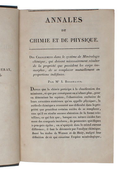 Des Changemens dans la système de Minéralogie…