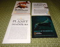 Dinosaur Map Set: Lot of 4 (National Geographic Maps)