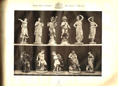 Königlich Sachsische Porzellan-Manufactur zu Meissen. [Spine-title]. (photo 3)