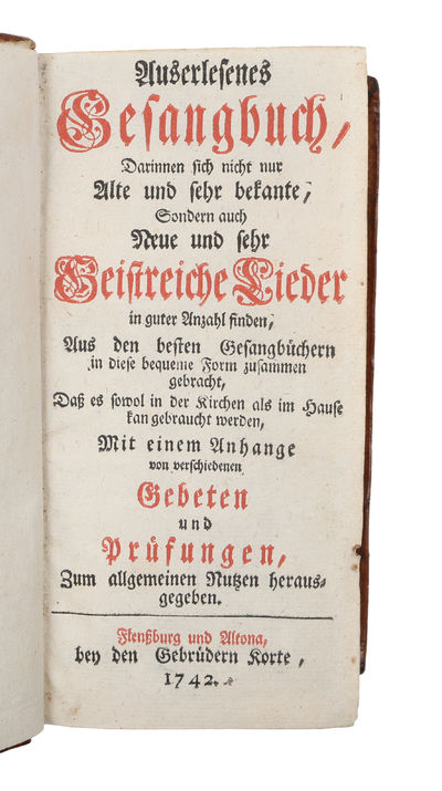 Auserlesenes Gesang-Buch, Darinnen sich nicht nur Alte und sehr bekannte (photo 2)