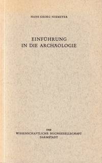 Einführung in die Archäologie.