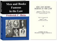 image of Men and Books Famous in the Law. (New Paperback) ed