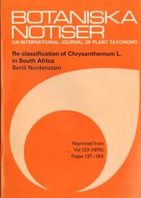 Re-classification of Chrysanthemum L. in South…