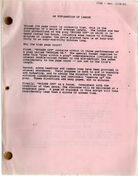 Noises Off (Original screenplay, production materials, and program for the 1992 film)