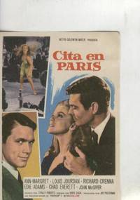 cover of Programas de Cine: Cita en Paris