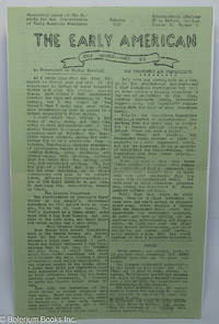 The early American, bi-monthly paper of The Society for the Preservation of Early American Standards, December - January 1966-67, vol. 5, no. 1 and February - March, 1967, vol. 5, no. 2
