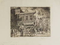 Five Points." Etching and sand ground with surface tone