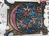 Two manuscripts in one.early 15th century Psalter