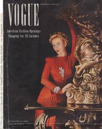 image of Vogue Magazine, September 15, 1940 - Cover Only