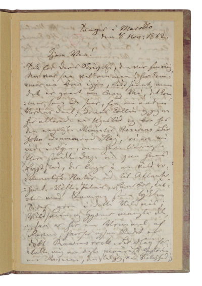 A truly splendid and unique collection of 23 Hans Christian Andersen-items that together tell the true story of Andersen's life and sheds light on all aspects of his life and work. The collection is divided into the following (full descriptions belo... - [MAGNIFICENT HANS CHRISTIAN ANDERSEN-COLLECTION] (photo 12)