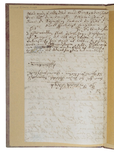 A truly splendid and unique collection of 23 Hans Christian Andersen-items that together tell the true story of Andersen's life and sheds light on all aspects of his life and work. The collection is divided into the following (full descriptions belo... - [MAGNIFICENT HANS CHRISTIAN ANDERSEN-COLLECTION] (photo 13)