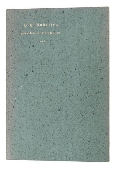 A truly splendid and unique collection of 23 Hans Christian Andersen-items that together tell the true story of Andersen's life and sheds light on all aspects of his life and work. The collection is divided into the following (full descriptions belo... - [MAGNIFICENT HANS CHRISTIAN ANDERSEN-COLLECTION] (photo 42)