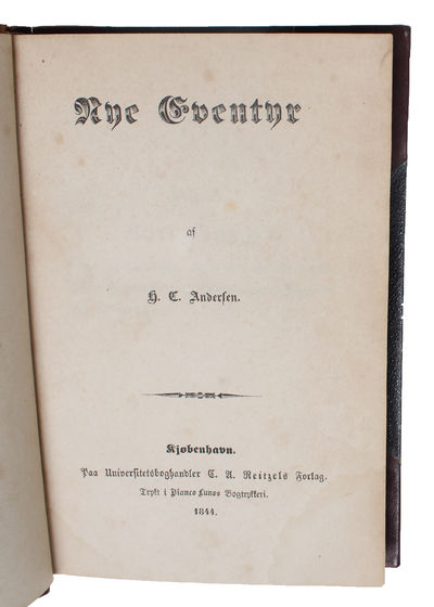 A truly splendid and unique collection of 23 Hans Christian Andersen-items that together tell the true story of Andersen's life and sheds light on all aspects of his life and work. The collection is divided into the following (full descriptions belo... - [MAGNIFICENT HANS CHRISTIAN ANDERSEN-COLLECTION] (photo 50)