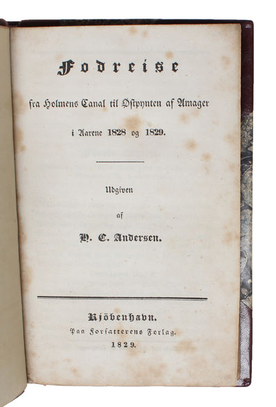 A truly splendid and unique collection of 23 Hans Christian Andersen-items that together tell the true story of Andersen's life and sheds light on all aspects of his life and work. The collection is divided into the following (full descriptions belo... - [MAGNIFICENT HANS CHRISTIAN ANDERSEN-COLLECTION] (photo 56)