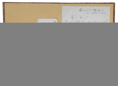 A truly splendid and unique collection of 23 Hans Christian Andersen-items that together tell the true story of Andersen's life and sheds light on all aspects of his life and work. The collection is divided into the following (full descriptions belo... - [MAGNIFICENT HANS CHRISTIAN ANDERSEN-COLLECTION] (photo 10)