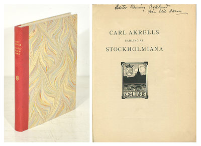 Carl Akrells samling af Stockholmiana.