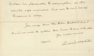 The Subtreasury and Specie Crisis of 1838: Daniel Webster Predicts That the President Van Buren’s Subtreasury Bill Will Not Pass
