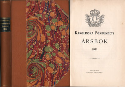 KAROLINSKA FÖRBUNDETS ÅRSBOK 1911.