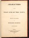 View Image 25 of 27 for Characters at the West End of the Town. Drawn and Etched by Richard Dighton Inventory #05626